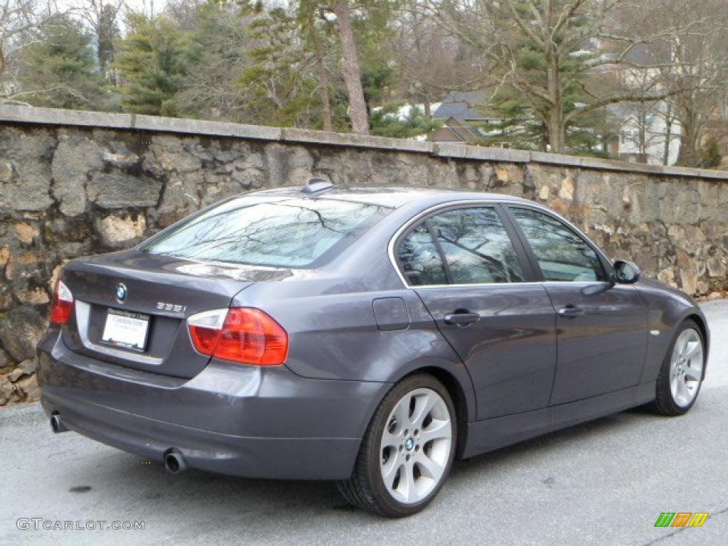 2008 3 Series 335i Sedan - Sparkling Graphite Metallic / Gray photo #4