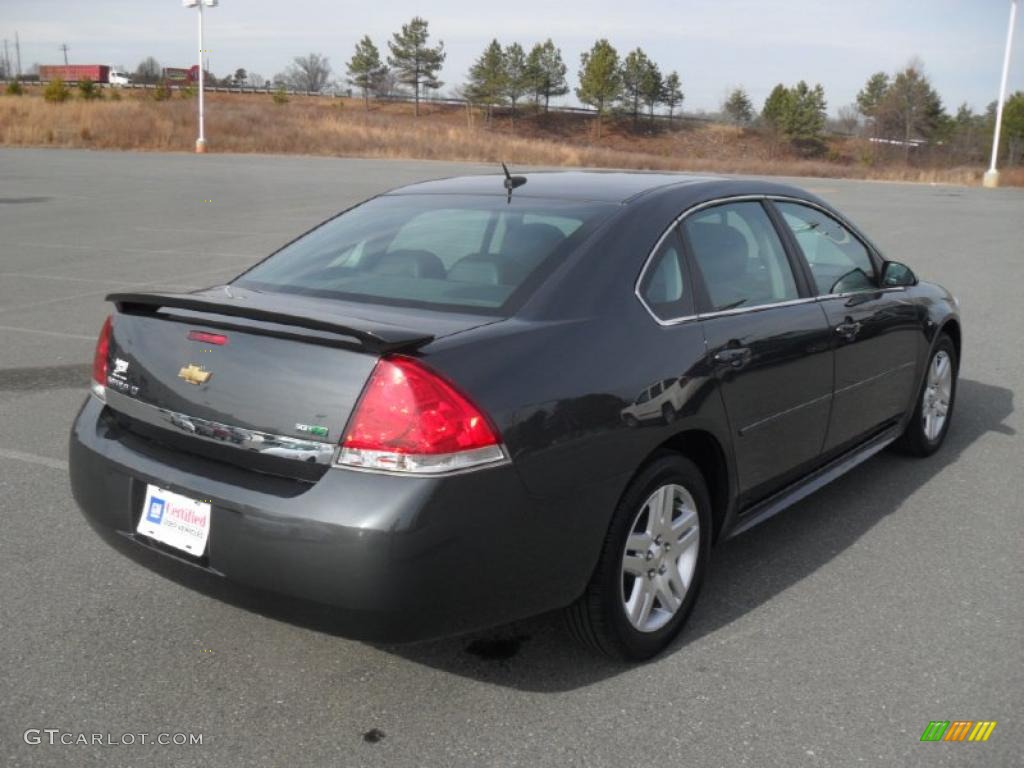 2010 Impala LT - Cyber Gray Metallic / Ebony photo #4