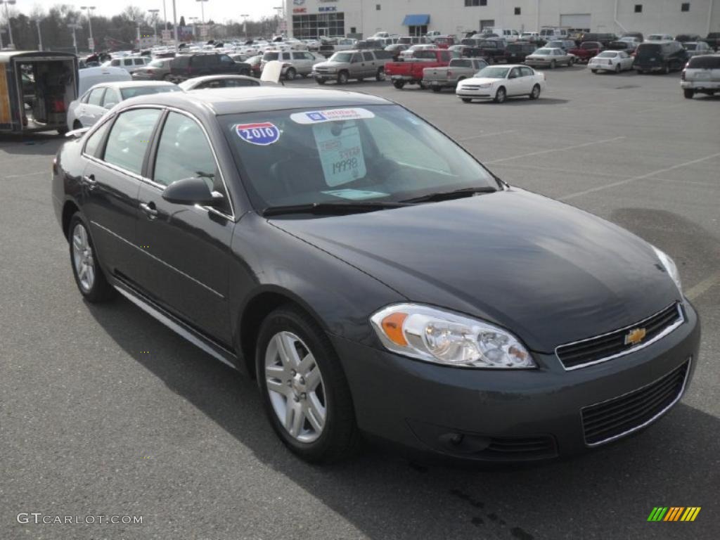 2010 Impala LT - Cyber Gray Metallic / Ebony photo #5