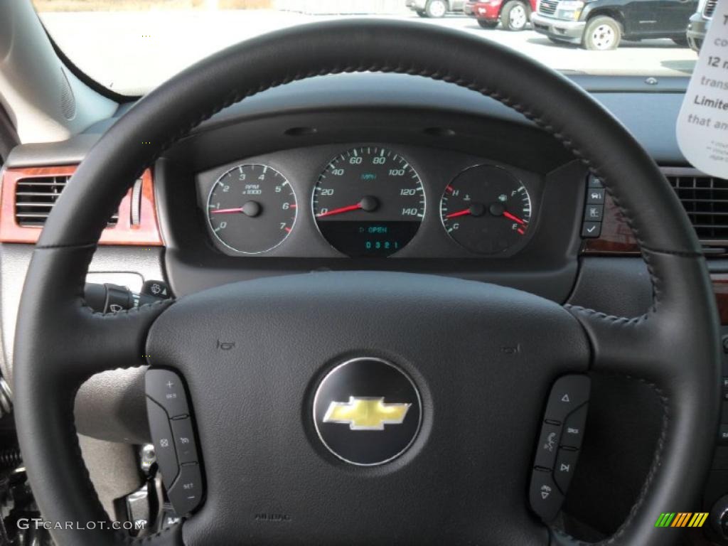 2010 Impala LT - Cyber Gray Metallic / Ebony photo #14