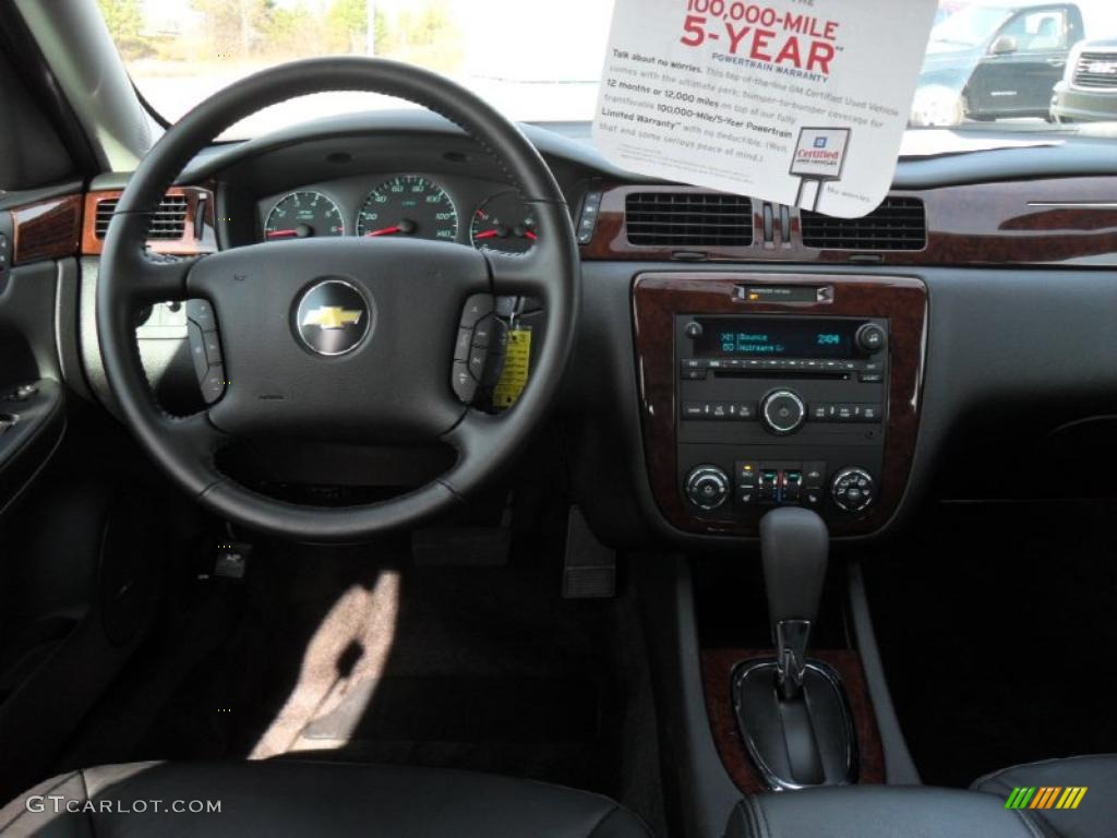 2010 Impala LT - Cyber Gray Metallic / Ebony photo #17