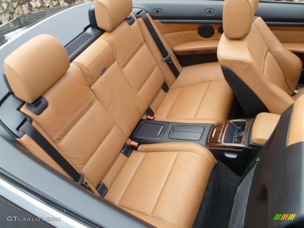 2007 3 Series 335i Convertible - Black Sapphire Metallic / Saddle Brown/Black photo #24