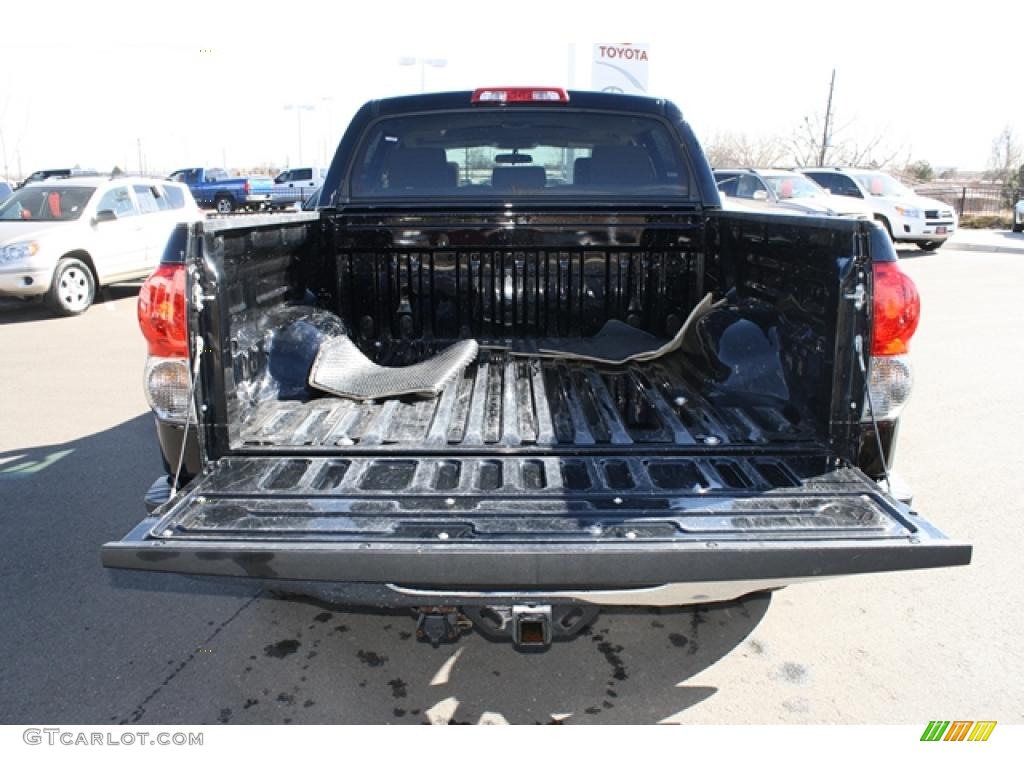 2007 Tundra SR5 CrewMax 4x4 - Black / Graphite Gray photo #32