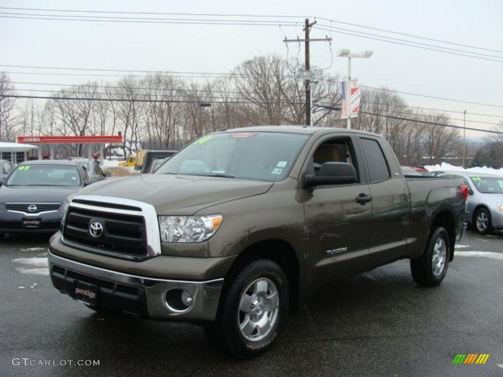 2010 Tundra TRD Double Cab 4x4 - Pyrite Brown Mica / Sand Beige photo #3