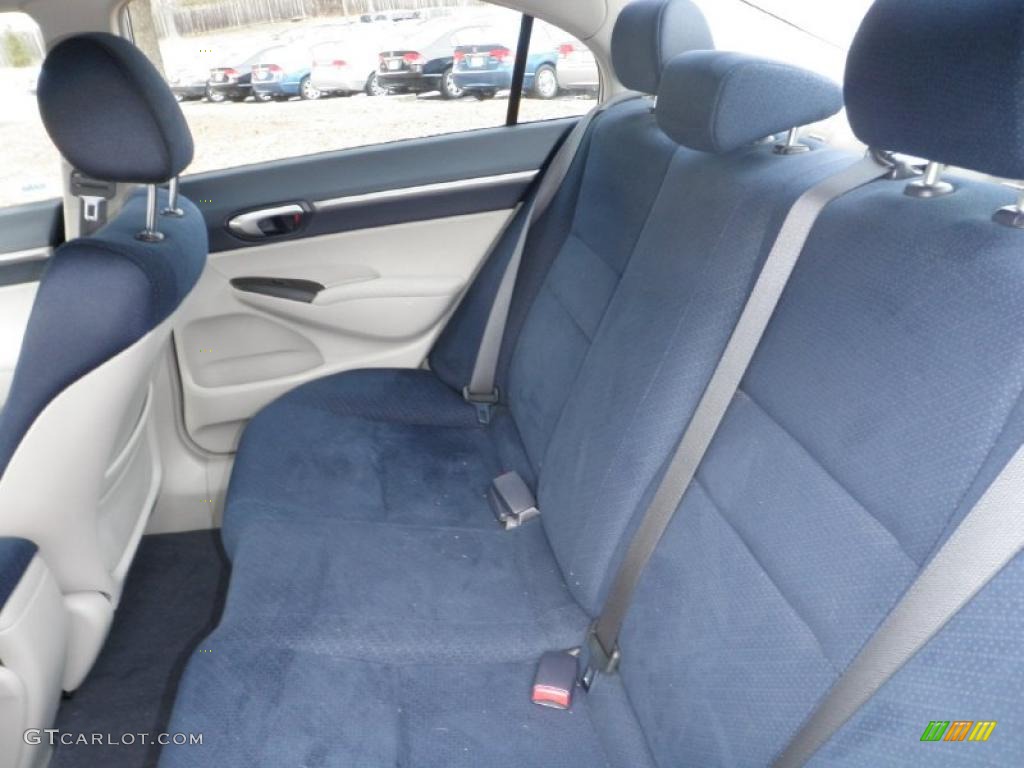 Blue Interior 2006 Honda Civic Hybrid Sedan Photo #44332830