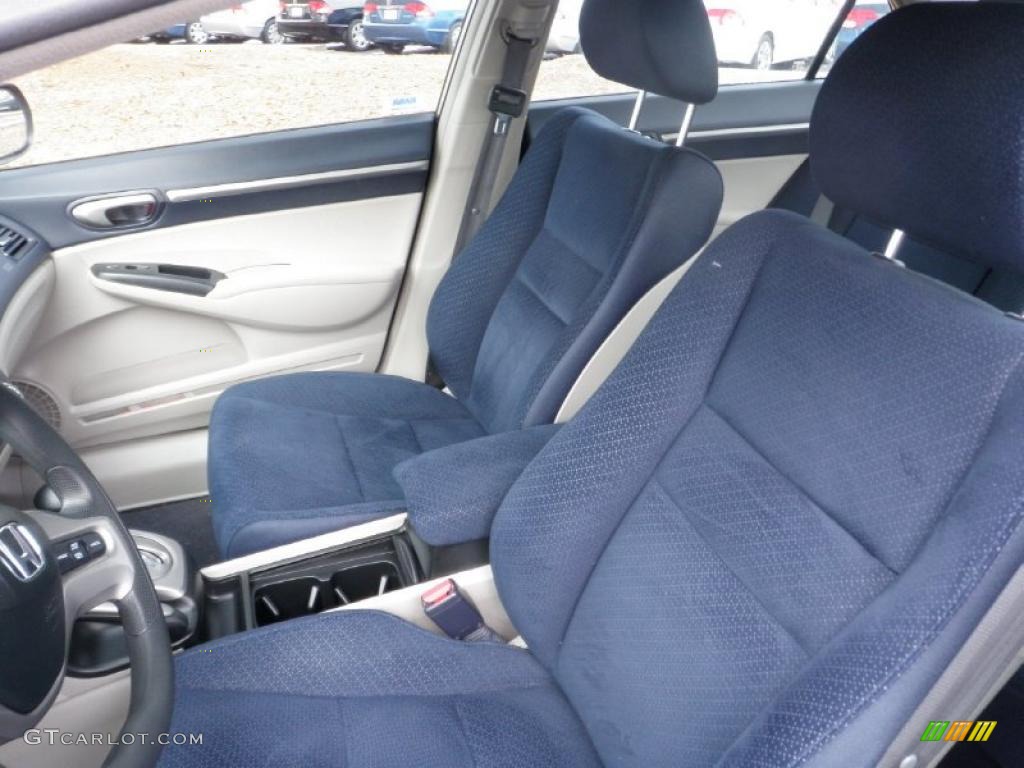 Blue Interior 2006 Honda Civic Hybrid Sedan Photo #44332910