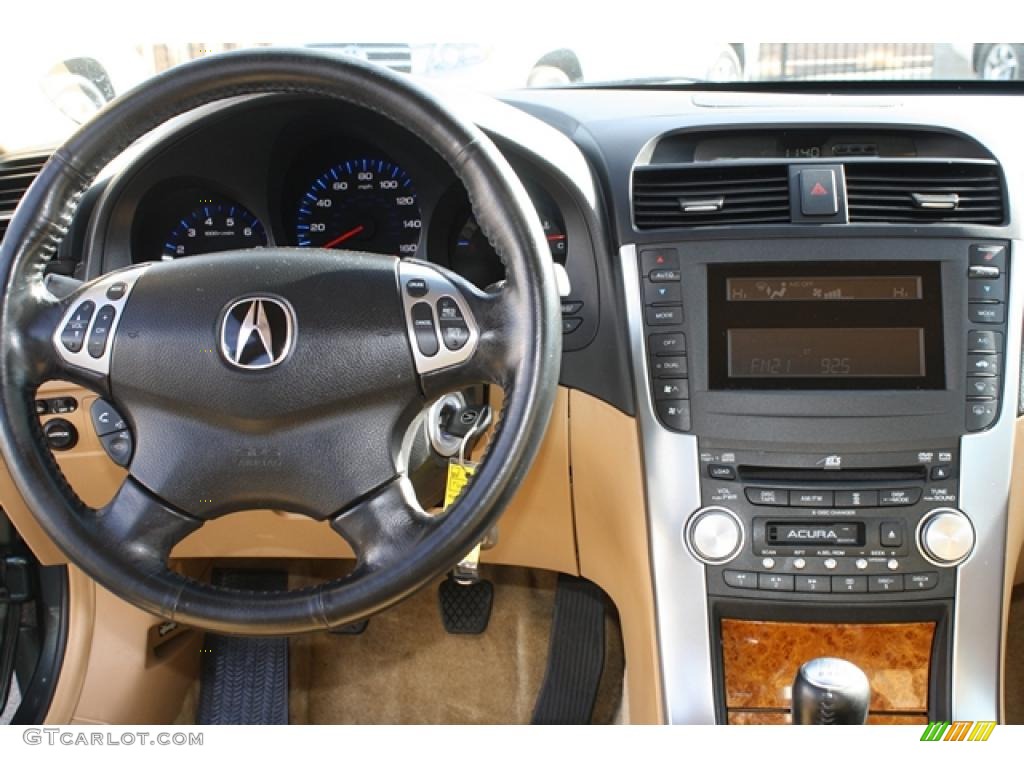 2004 Acura TL 3.2 Camel Dashboard Photo #44333118