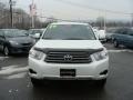 2009 Blizzard White Pearl Toyota Highlander   photo #2