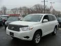 2009 Blizzard White Pearl Toyota Highlander   photo #3