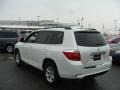 2009 Blizzard White Pearl Toyota Highlander   photo #4