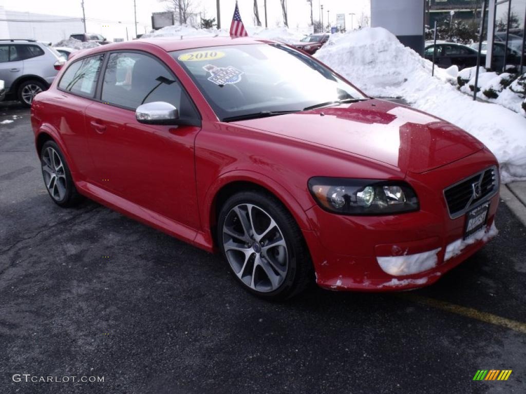 2010 C30 T5 R-Design - Passion Red / Off Black photo #1