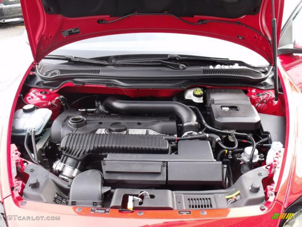 2010 Volvo C30 T5 R-Design 2.5 Liter Turbocharged DOHC 20-Valve VVT 5 Cylinder Engine Photo #44334198