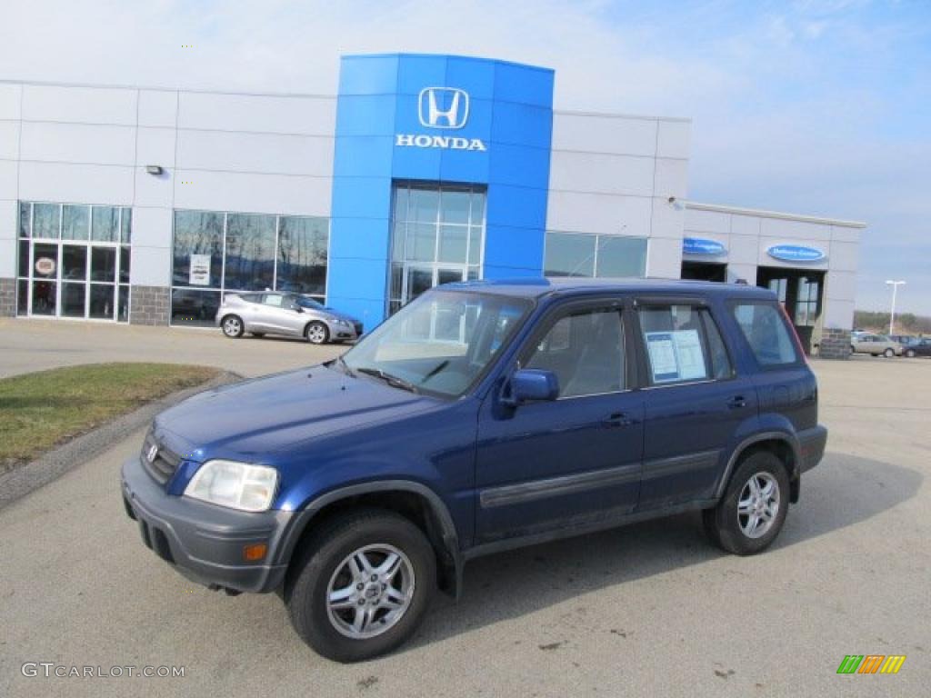 1999 CR-V EX 4WD - Supermarine Blue Pearl / Charcoal photo #1