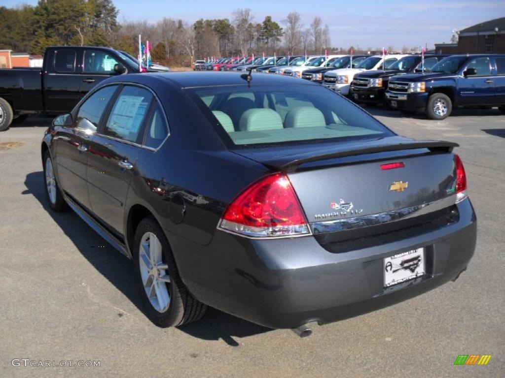 2011 Impala LTZ - Cyber Gray Metallic / Gray photo #2