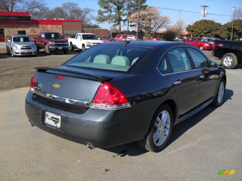 2011 Impala LTZ - Cyber Gray Metallic / Gray photo #4