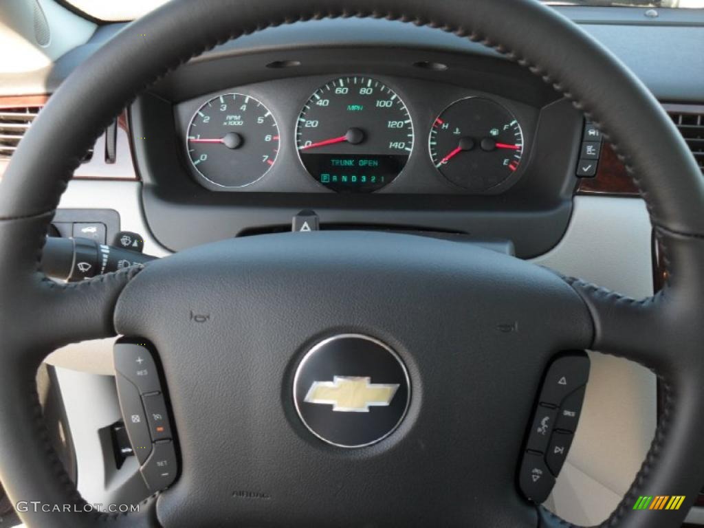 2011 Impala LTZ - Cyber Gray Metallic / Gray photo #12
