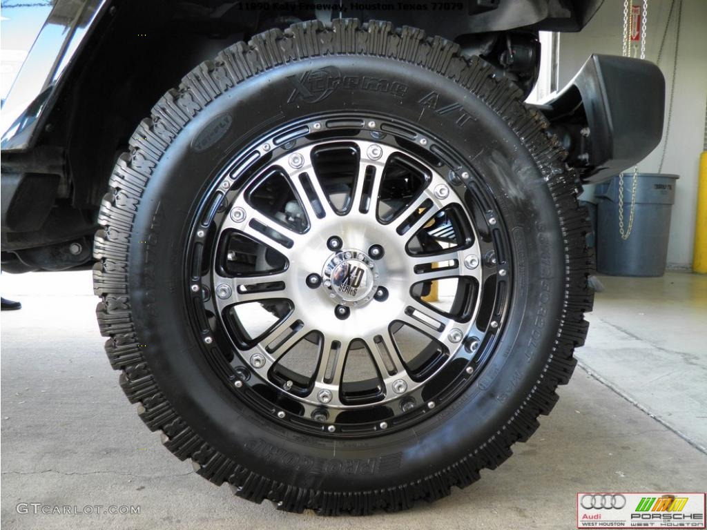 2008 Jeep Wrangler Unlimited Sahara 4x4 Custom Wheels Photo #44336678
