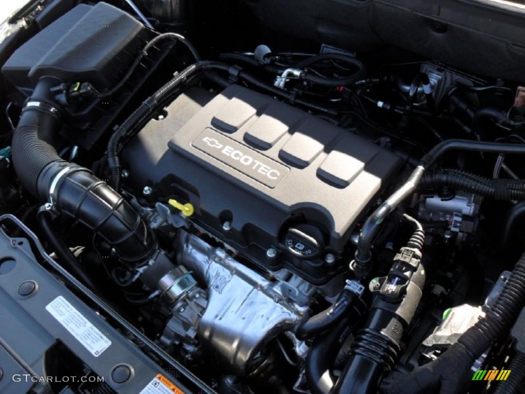 2011 Chevrolet Cruze LT/RS 1.4 Liter Turbocharged DOHC 16-Valve VVT ECOTEC 4 Cylinder Engine Photo #44337010