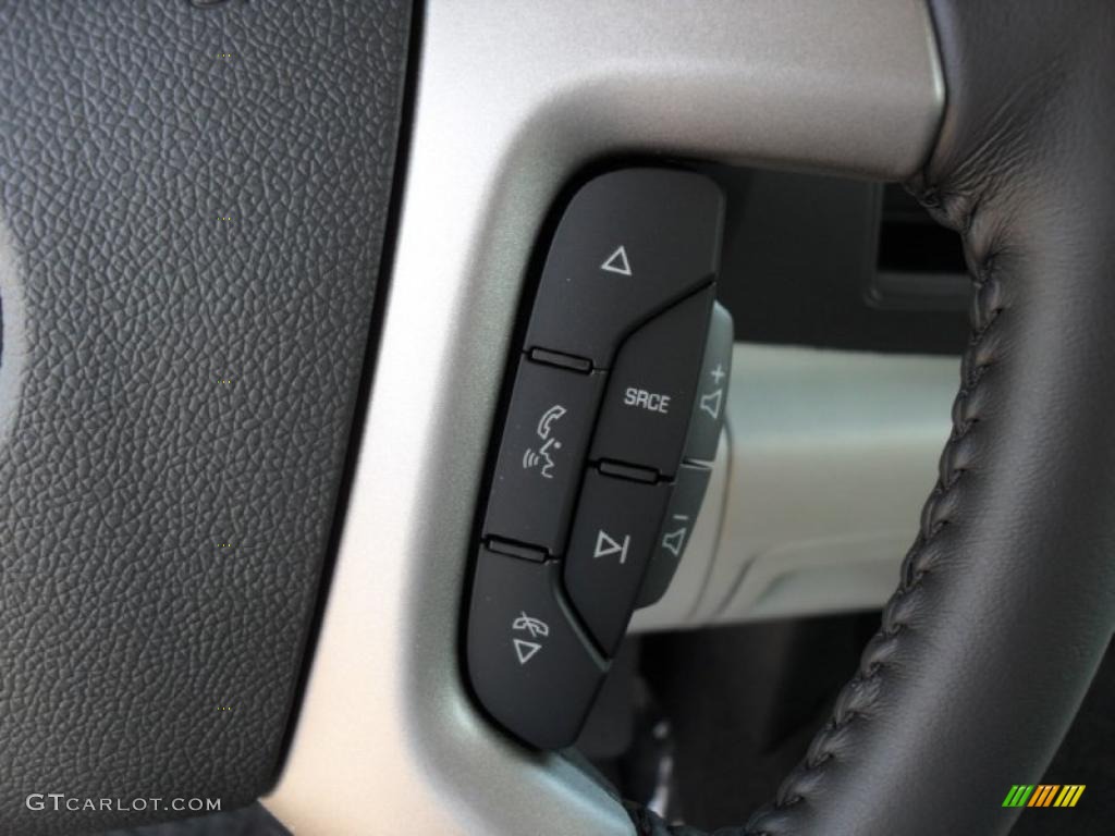 2011 Silverado 1500 LT Crew Cab - Black / Light Titanium/Ebony photo #14