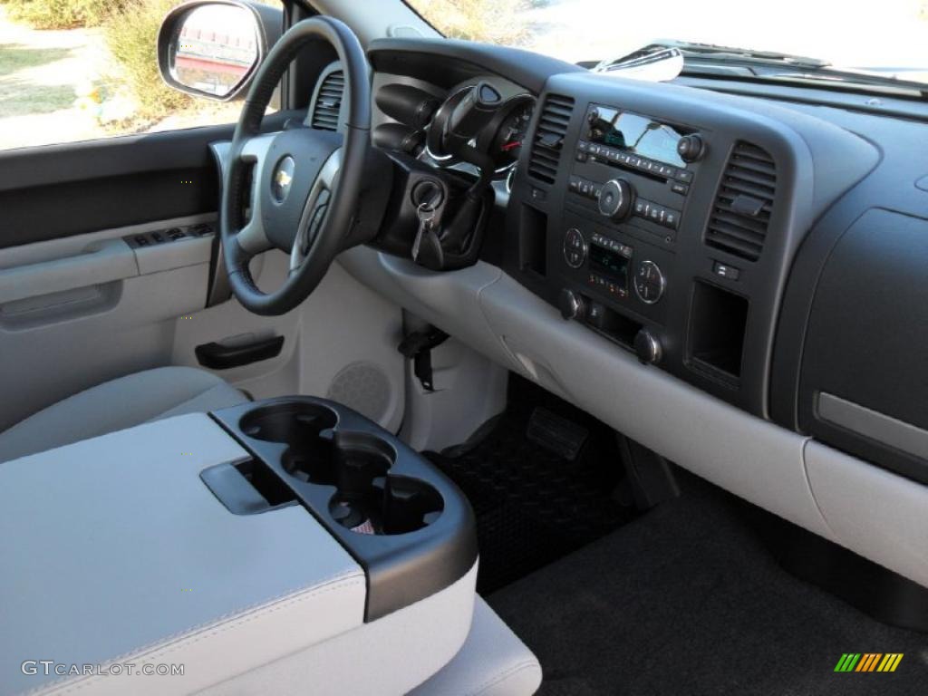 2011 Silverado 1500 LT Crew Cab - Black / Light Titanium/Ebony photo #23