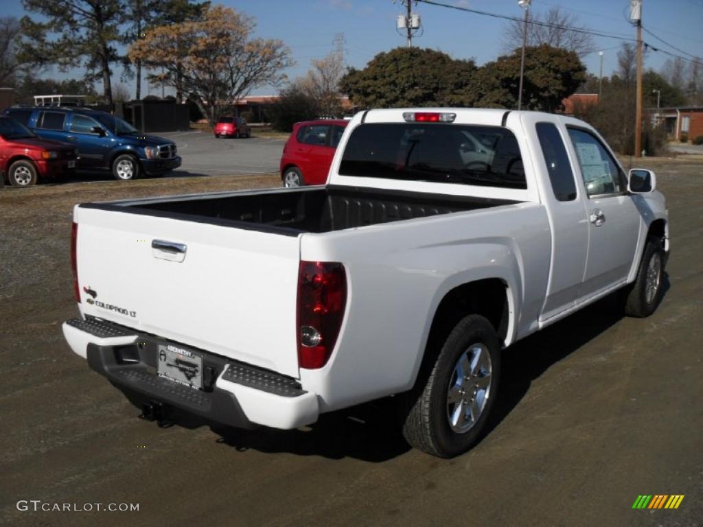 Summit White 2011 Chevrolet Colorado LT Extended Cab Exterior Photo #44337538