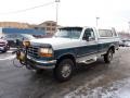 1996 Oxford White Ford F250 XLT Regular Cab 4x4  photo #5