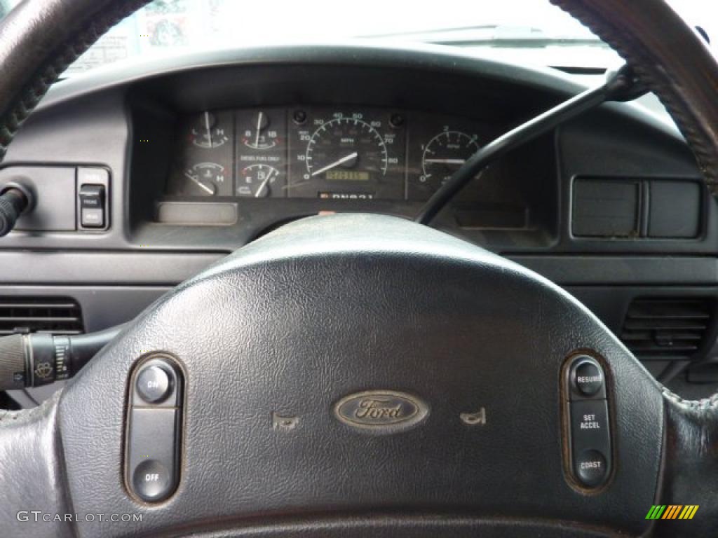 1996 Ford F250 XLT Regular Cab 4x4 Controls Photos