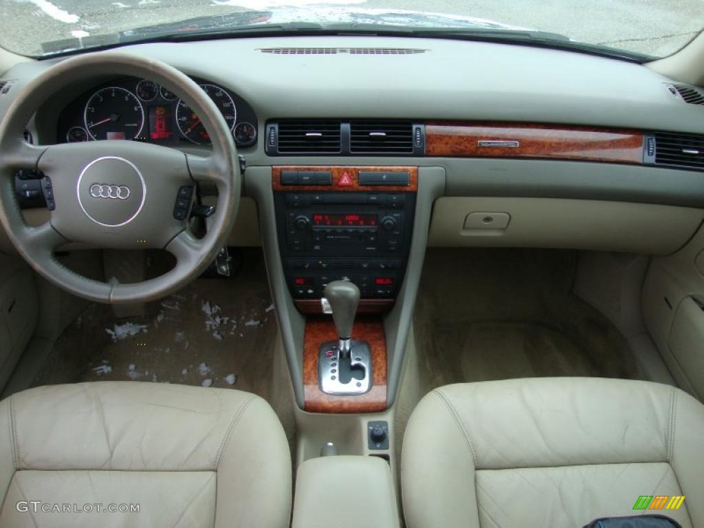 2003 Audi A6 3.0 quattro Avant Beige Dashboard Photo #44344686