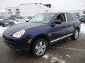 2004 Lapis Blue Metallic Porsche Cayenne S  photo #2