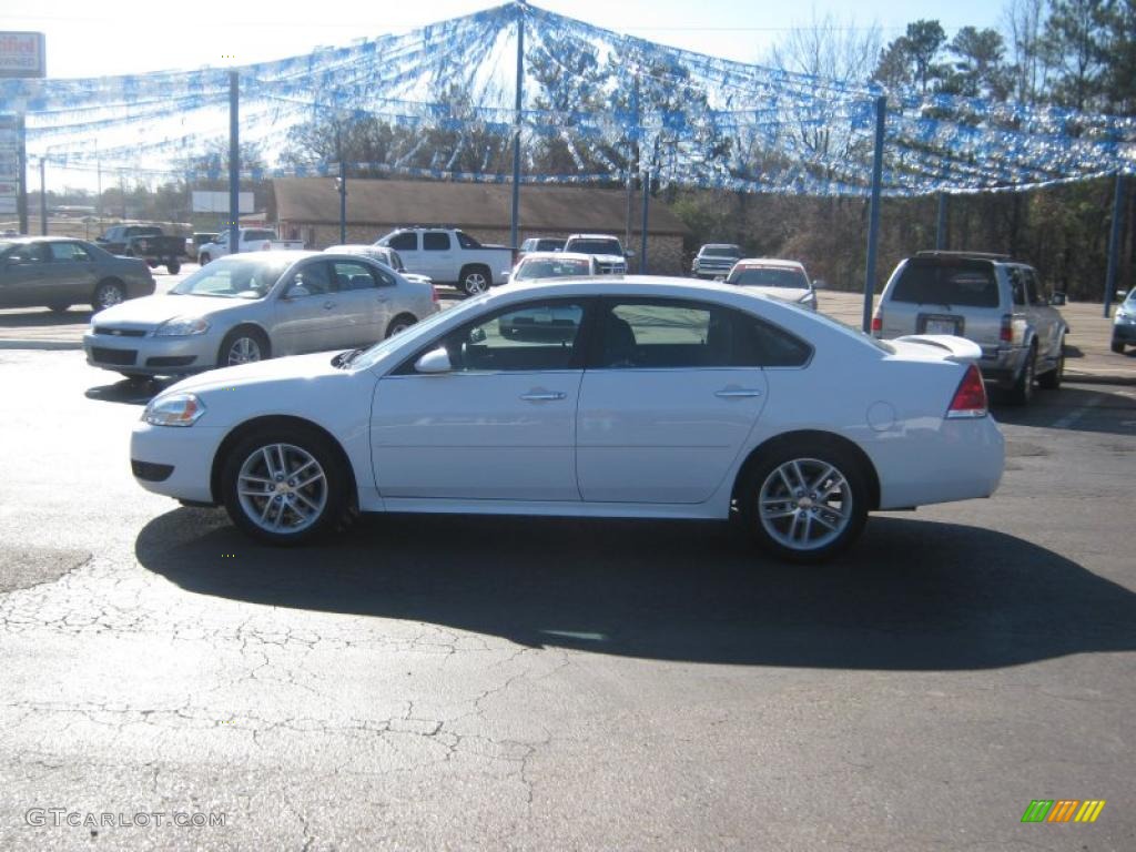 2010 Impala LTZ - Summit White / Ebony photo #2