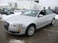 Light Silver Metallic 2006 Audi A6 4.2 quattro Sedan Exterior