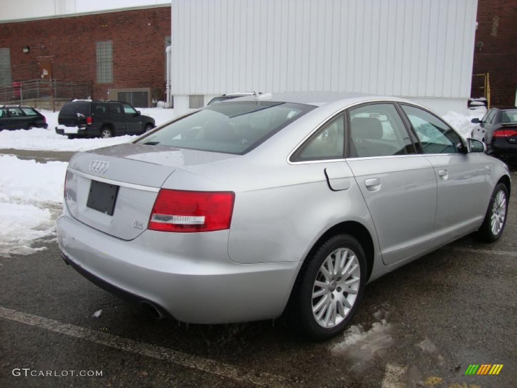 Light Silver Metallic 2006 Audi A6 4.2 quattro Sedan Exterior Photo #44349482