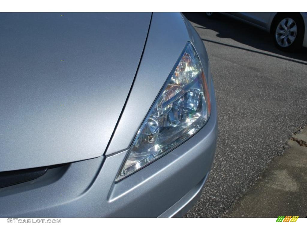 2005 Accord LX Special Edition Coupe - Satin Silver Metallic / Black photo #9