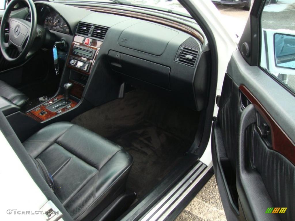 Charcoal Interior 1996 Mercedes-Benz C 280 Sedan Photo #44351962