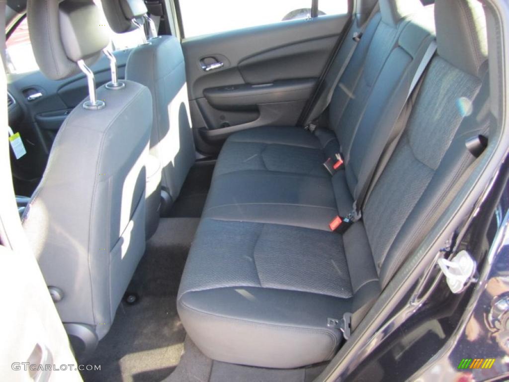 Black Interior 2011 Chrysler 200 Touring Photo #44354230