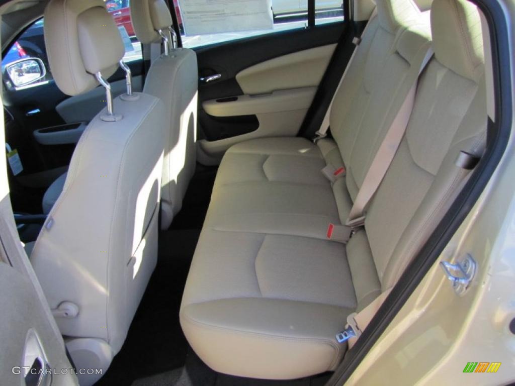 Black/Light Frost Beige Interior 2011 Chrysler 200 Touring Photo #44354466