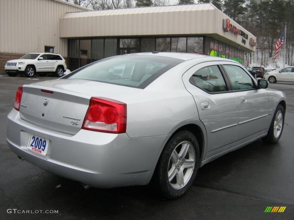 Bright Silver Metallic 2009 Dodge Charger R/T Exterior Photo #44355266