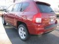 2011 Deep Cherry Red Crystal Pearl Jeep Compass 2.0 Latitude  photo #2