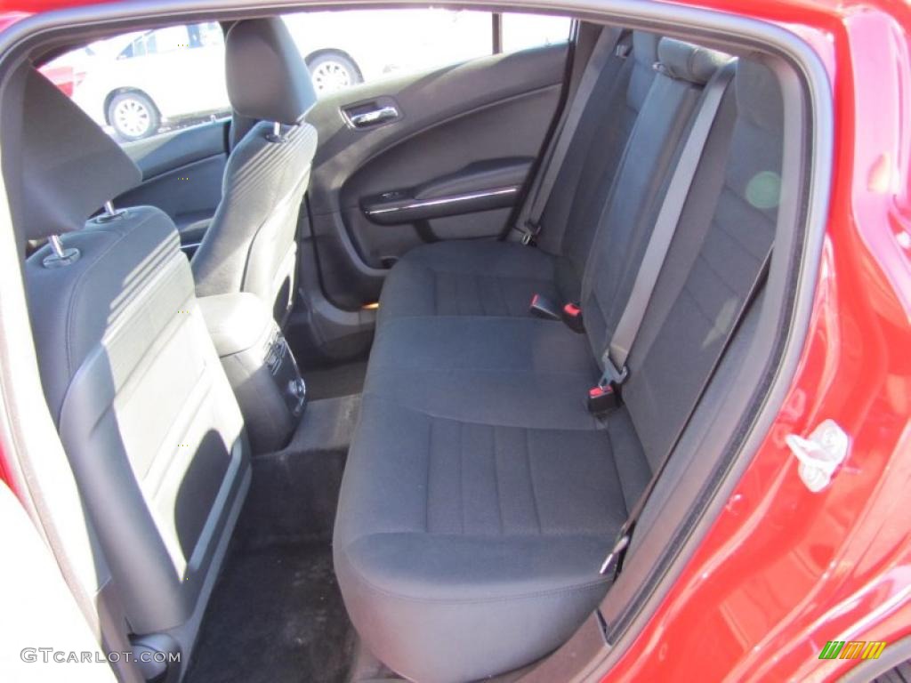 Black Interior 2011 Dodge Charger SE Photo #44356882