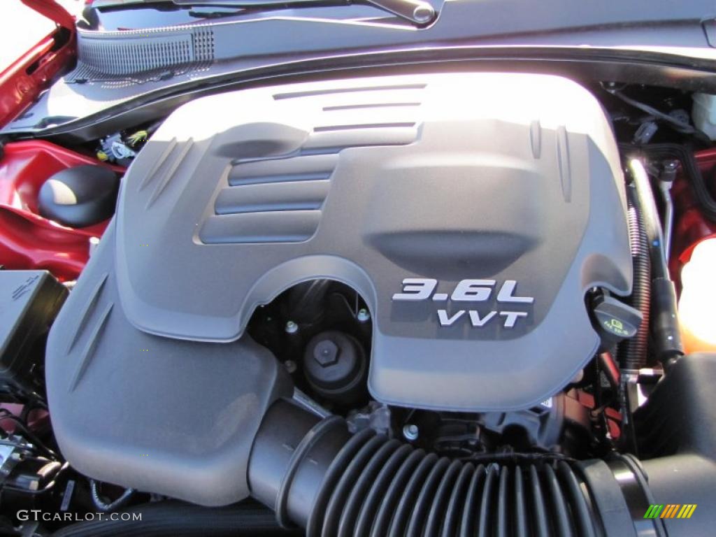 2011 Dodge Charger SE 3.6 Liter DOHC 24-Valve VVT Pentastar V6 Engine Photo #44356930