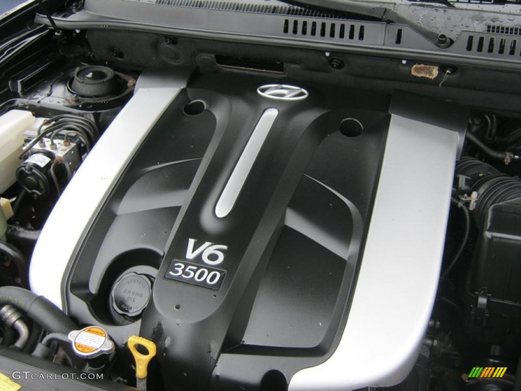 2006 Hyundai Santa Fe GLS 3.5 3.5 Liter DOHC 24 Valve V6 Engine Photo #44357094