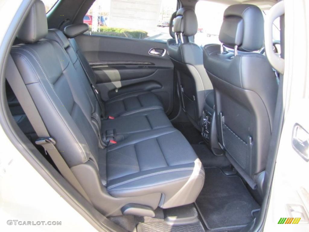Black Interior 2011 Dodge Durango Citadel Photo #44358743