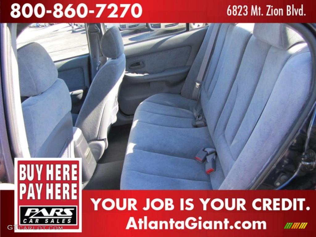 2004 Elantra GLS Sedan - Moonlit Blue / Gray photo #7