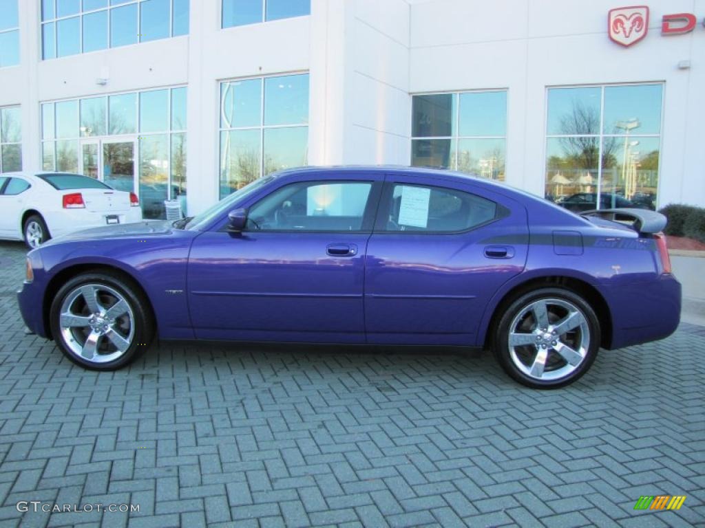 Plum Crazy Pearl 2007 Dodge Charger R/T Daytona Exterior Photo #44360561
