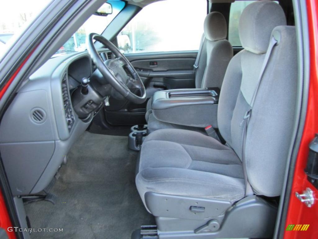 Dark Pewter Interior 2006 GMC Sierra 1500 SL Extended Cab Photo #44361625