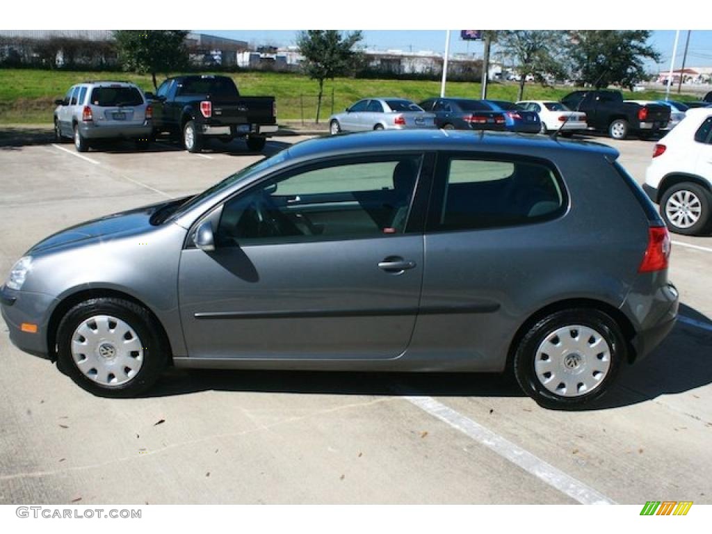 United Grey Metallic 2008 Volkswagen Rabbit 2 Door Exterior Photo #44364069