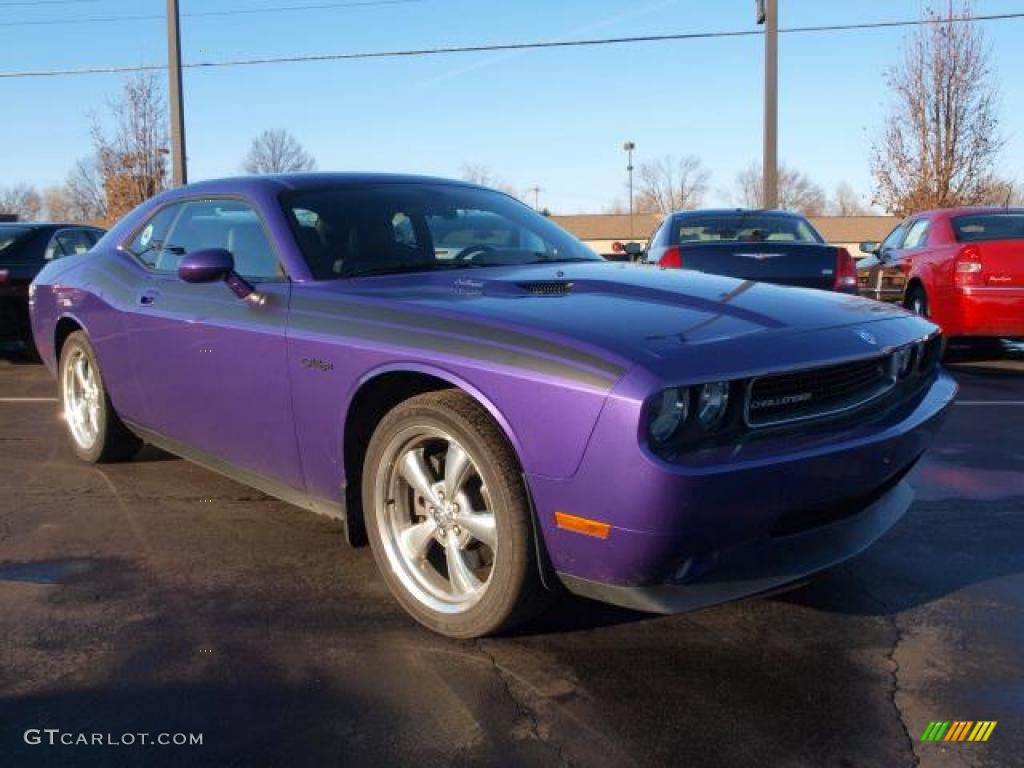 Plum Crazy Purple Pearl 2010 Dodge Challenger R/T Classic Exterior Photo #44365001