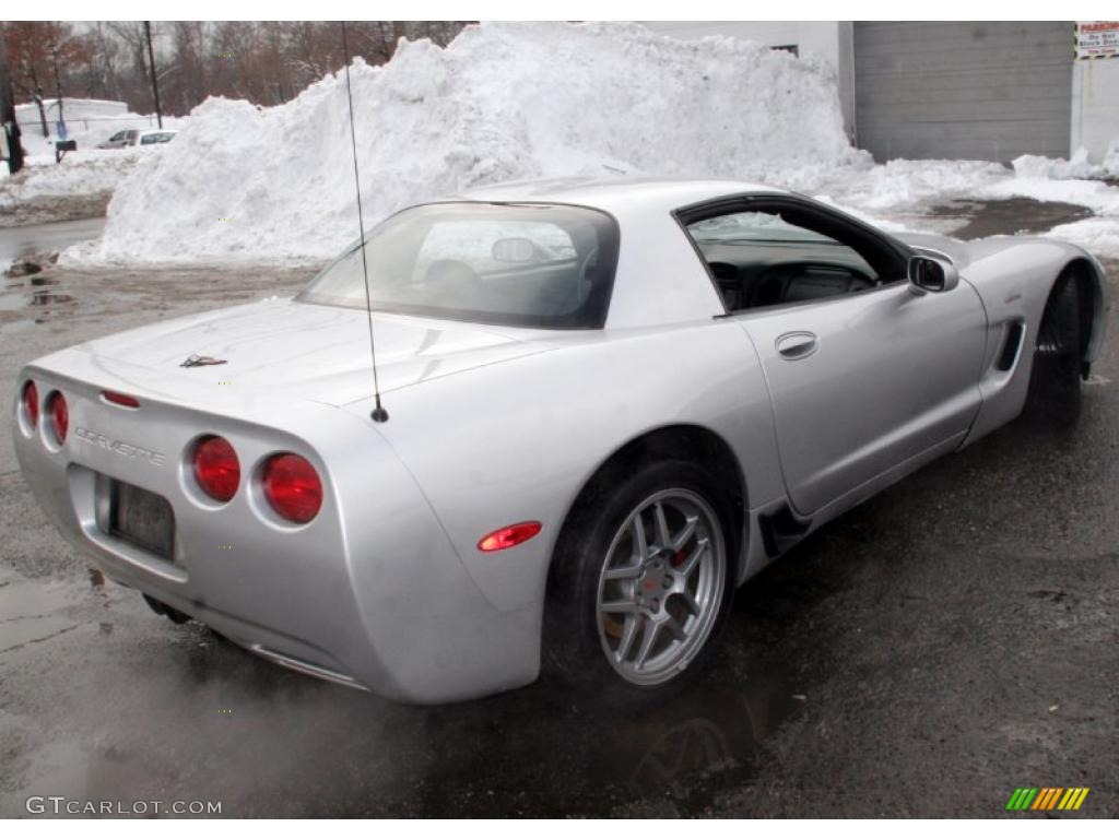 Quicksilver Metallic 2002 Chevrolet Corvette Z06 Exterior Photo #44365686