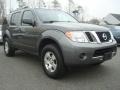 2008 Storm Gray Nissan Pathfinder S 4x4  photo #1