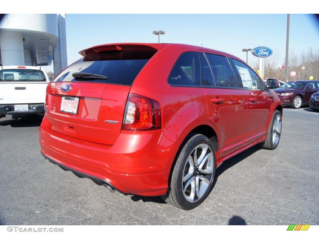 Red Candy Metallic 2011 Ford Edge Sport Exterior Photo #44369692